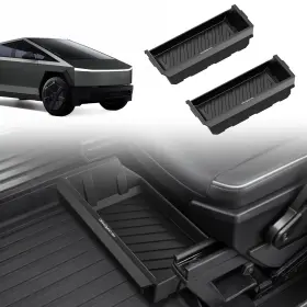 Neva50-ct-fussb2-n Neverland 2pcs Front Under Seat Storage Box Holder For Tesla Cybertruck 2024 Accessories
