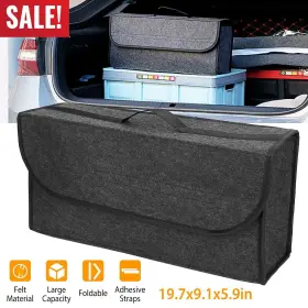 Gpct3306 Newage 3.85gal Car Boot Organizer Box Collapsible Trunk Bag Storage Travel Tidy Case