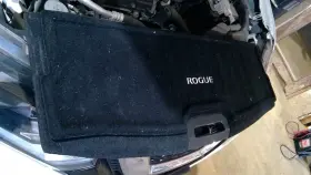 231.da1f20 Nissan Rogue 2020 Cargo Cover Black #2
