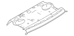 79400-9he0a Nissan Genuine Package Tray
