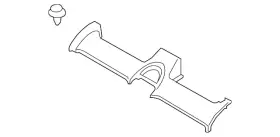 79922-1ea0a Nissan Genuine Finish Panel