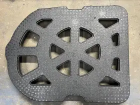 84978-3sg0b Nissan 2013-2015 Sentra Luggage Floor Spacer Oem