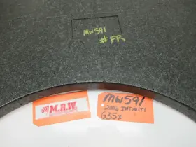 84980-al560-84980al560 Nissan Trunk Foam Liner Floor Spacer Spare Tire Trim For 03 04 05 06 G35 Infiniti Sedan #3