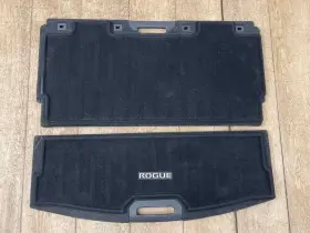 849b85ha1a Nissan Fits 14 - 20 Rogue Trunk Cargo Floor Cover Mat Panel Set Of 2
