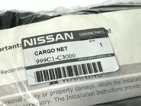 999c1-c3000 Nissan New Oem 2015-2020 Murano Rear Trunk Cargo Black Mesh Net #2