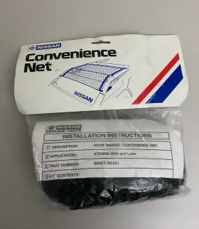 999c1-xk001 Nissan Genuine Oem Roof Basket Convenience Net