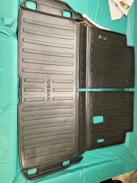 999c3-x3004 Nissan New Oem 18-20 Pathfinder Rear Black Cargo Area Protection Mat Liner Tray