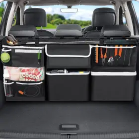 Oasser 974215745220 Car Storage Organizer New Version Hanging Trunk With 10 Dif