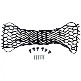 Obeco 719926392051 Black 8 Inch X24 Barrier Stretch Cargo Net Durable Organizer For Secure Storage