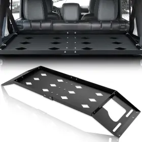 Lbcr040017500 Obnaux Removable Rear Cargo Basket For 2007-2025 Jeep Wrangler Jk And Jl 4 Door Hardtops