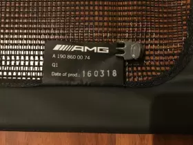1908600074 Oem Mercedes Amg Gt Cargo Partition Net #2