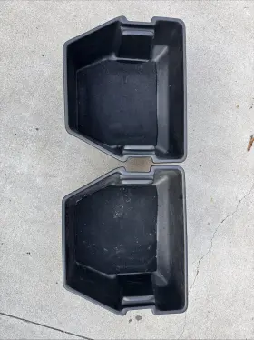 82214532ac Oem 2017-2025 Chrysler Pacifica 3rd Row Under Floor Cargo Storage Bins Set Of 2