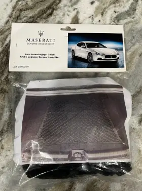 940000407 Oem Genuine Maserati Ghibli Luggage Compartment Net Cargo Trunk