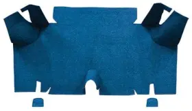 A4056a41 Oer For Ford Mustang 65-66 Medium Blue Molded Loop Replacement Trunk Area Carpet