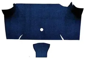 A4068a12 Oer Dark Blue Molded Loop Replacement Trunk Area Carpet