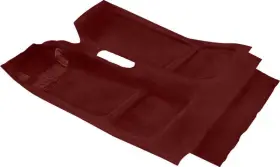 Ha510221 Oer Oxblood Molded Cut Pile Replacement Rear Cargo/hatch Area Carpet