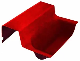 Ha510277 Oer For Chevy Camaro 85-92 Replacement Rear Cargo/hatch Area Carpet Red Molded Cut