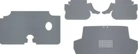 Tm5173 Oer For Chevy Impala 1960 Replacement Trunk Area Carpet