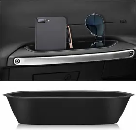 He-3004 Ofband Car Organizer For Front Passenger Side Door Storage Black