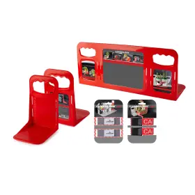 9696cg001 Omac Red Trunk Organizer Stopper Stand 3 Pcs