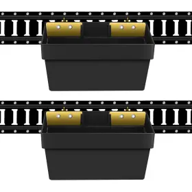 Onesnt 768201802532 2 Pack Etrack Basket Storage Bin E Track Box For Tool Organizer Accessor
