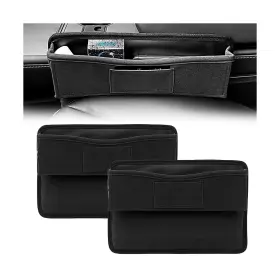 Qcyp06911 Onkentet 2 Pcs Seat Gap Filler Organizer Compatible For Tesla Model 3 Y X S Roadster C