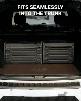 Fv-5der Owleys Premium Foldable Trunk Organizer For Suv Car Storage #3