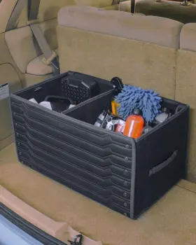 Fv-5der Owleys Premium Foldable Trunk Organizer For Suv Car Storage