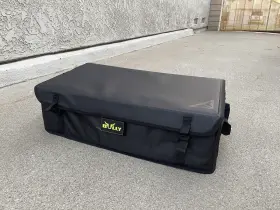 Bu-105e Pilot Automotive Bully Utv Black Collapsible Cargo Organizer Box Bin Bag Utility Trunk Suv Truck