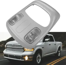 1213 Plobeda Overhead Console Dome Map Reading Light Lamp Compatible With Dodge Ram 1500