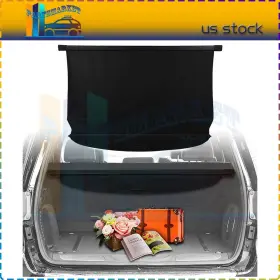 Pmt16564705 Pmt2018 Black Rear Trunk Cargo Tonneau Cover Retractable Fits Kia Sorento Ex Sx Lx 3.5l