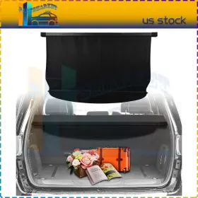 Pmt16564805 Pmt2018 Black Rear Trunk Cargo Tonneau Cover Retractable Fits Kia Sorento 2014-2015 3.3l