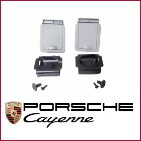 Porsche 7l5 861 688 Cayenne Cargo Net Bracket Rear Trunk Divider Pet Barrier Upper 2003-2010