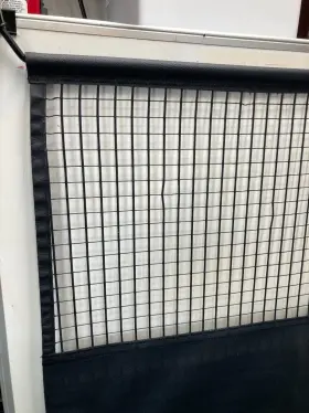 7l6861691d Porsche 03-10 Cayenne Pull Up Net Partition Screen Assembly Oem #3