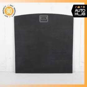 7p5863546a Porsche 15-18 Cayenne 958 E-hybrid Rear Trunk Floor Carpet Cover Panel Black Oem