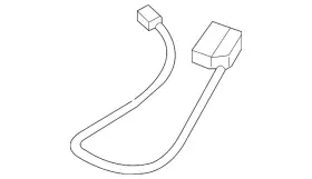 970-555-673-01 Porsche Genuine 2010-2016 Panamera - Strap