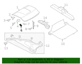971-867-815-a Porsche Genuine Base Buffer #2