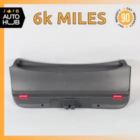 971867605 Porsche 17-22 Panamera 971 4s Rear Trunk Boot Lid Lock Trim Cover Oem 6k