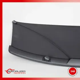 98755534100 Porsche 987 Cayman Rear Cargo Trunk Boot Storage Blind Cover Black Oem 71k #2