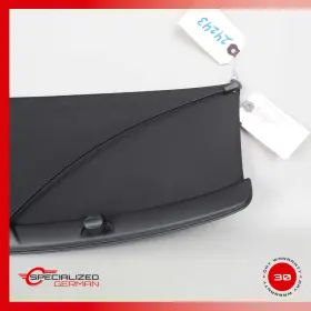98755534100 Porsche 987 Cayman Rear Cargo Trunk Boot Storage Blind Cover Black Oem 71k #3