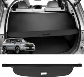 Powerty 766549516715 Retractable Cargo Cover Fit For Mitsubishi Outlander 22-23 Rear Trunk Shielding