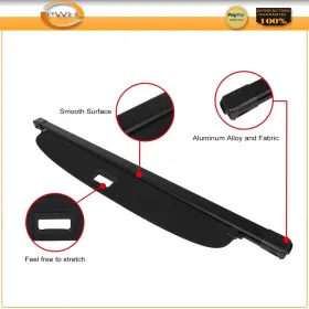 Pws177335006 Pws Tonneau Trunk Security Cargo Cover Shield Shade For Ford Bronco 2021 2022-2024