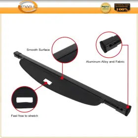 Pws177341006 Pws Rear Tonneau Trunk Security Cargo Cover Shield Shade For Kia Ev6 2022 2023 2024