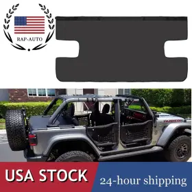 Raqp1430 Ra-auto Tonneau Cover Rear Trunk For Jeep Wrangler Jlu 4door Jl