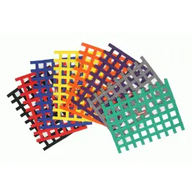 721045rqp Racequip Ribbon Style Race Car Window Net Orange