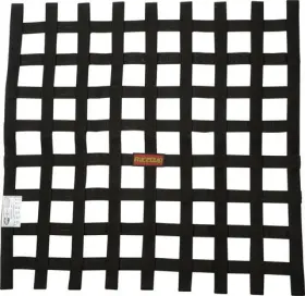 726009 Racequip 24 X Sfi Ribbon Net Black