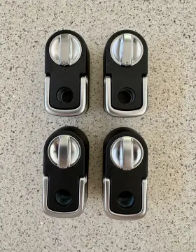 1-z430 Range Rover 2015 Trunk Boot Cargo Tie Down Loop Hook Set Of 4 Oem Part# 1 Z430