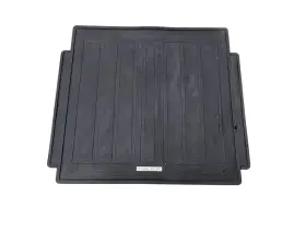 Dk6m454a14 Range Rover 2014-2022 Sport L494 Rear Trunk Boot Rubber Cargo Floor Mat Ebony