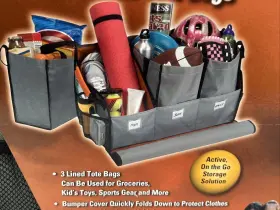 Reese Carry Power 042899139300 13930 Trunk Organizer 21 Inch X12 New Opened Box #3