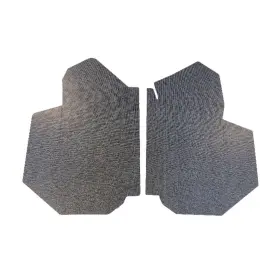 Bon-sdp-190 Rem Automotive Inc Trunk Side Panel Board 2pc For 1967 Pontiac Bonneville 4 Door Hardtop Gray